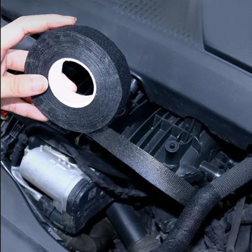 Dronehint Universal 15M Noise Absorbing Shock Tape Protector Parts Car Accessories Black (For: Acura) Parts