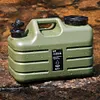 11L Water Tank Outdoor Water Bin with Faucet for Camping Fishing Picnic Hiking