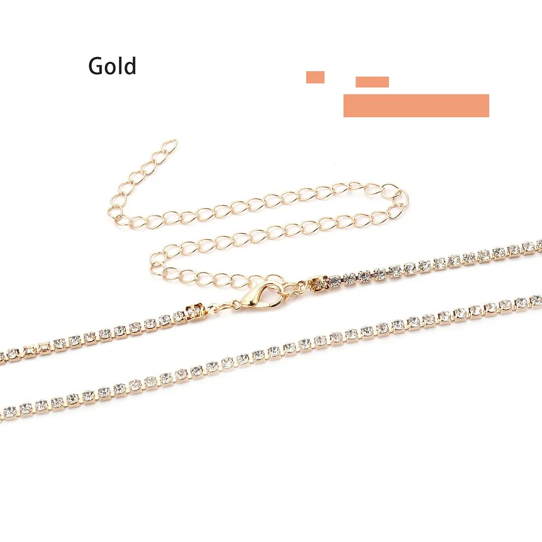 Women Ladies Crystal Diamond Sexy Belly Hip Low Waist Chain girl Rhinestones Belt Female Summer Beach Belts