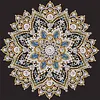Diamond Painting-DIY Crystal Rhinestone Mandala Snowflake