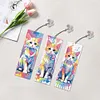 3Pcs DIY Cat-Diamond Painting Bookmark