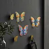 3D Wooden Diamond Art Butterfly Wall Decor Kit - DIY Sparkling Butterfly Craft for Home Decoration