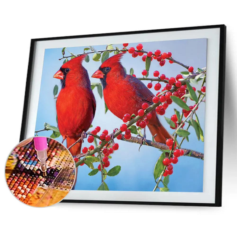 Diamond Painting - Full Round Drill - Bird