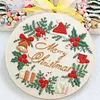 Christmas Wreath-Embroidery Kit