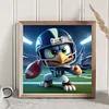 Green Bay Packers Football-Full Round Diamond Painting 30*30CM