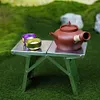 Stainless Steel Compact Camping Table Folding Camp Table for Cooking Hiking