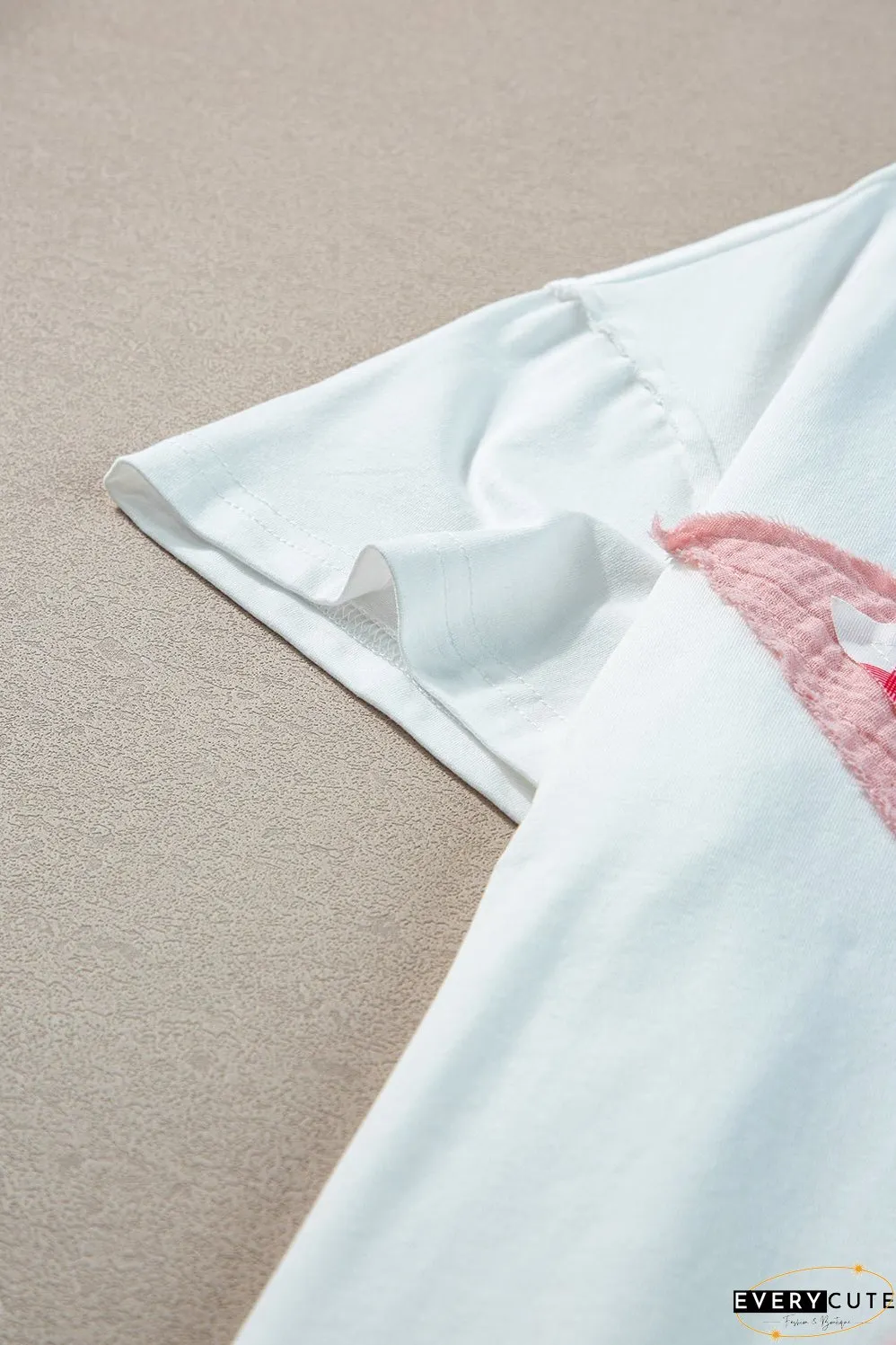 Star Patchwork Loose T-shirt