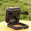 Hand Crank LED Camping Lantern Rechargeable Tent Light Camping Lamp for Outdoor