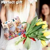 6Pcs Diamond Painting Garden Cat Greeting Cards Congratulations Cards & Gifts