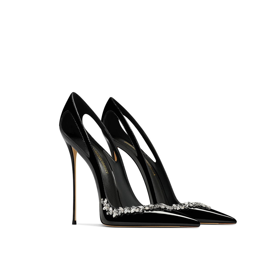 GOOSHOE Women's High Heels Pointed Thin Heels Single Shoes