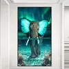 Butterfly Elephant - Square Drill Diamond Painting - 40*70CM