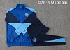 Joyfball 2024/2025 Chelsea Long Zipped Jacket Blue Soccer Jersey 1:1 Thai Quality 