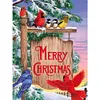 Diamond Painting-DIY Full Round Drill Christmas Snow Bird