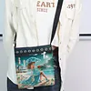 Diamond Painting Beach Lady Crossbody Bag Ethnic Style Handbag with Adjustable Strap