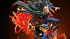 Three Brothers Sabo Cosplay Shin-chan - ONE PIECE Crayon Shin-chan Resin Statue - MianHuaTang Studio