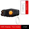 LED Bicycle Tail Light, Photon Bicycle Light Tail Light, Photon Drop Bicycle Light, Bicycle Tail Light Rechargeable USB Bicycle Rear Cycling Light for Any Type of Seat Post