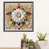 White Flower-Special Shaped Diamond Painting Kit