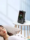 3-in-1 Carbon Monoxide Detector Rechargeable CO Detector Temp Humidity Monitor