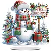 Christmas Print DIY Diamond Painting Desktop Ornaments Kit Table Decor