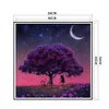 Night-11CT Stamped Cross Stitch Kit(50x50cm)