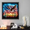 Diamond Painting -DIY Round Drill Independence Day Flag(40x40cm)