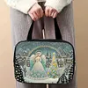 DIY Diamond Art Rhinestone Makeup Bag Crystal Transparent PVC Storage Pack Kit