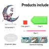 Acrylic Moon Butterfly Double Sided - 5D DIY Craft Ornament