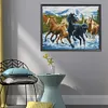 Horse-11CT Stamped Cross Stitch Kit(50*40cm)