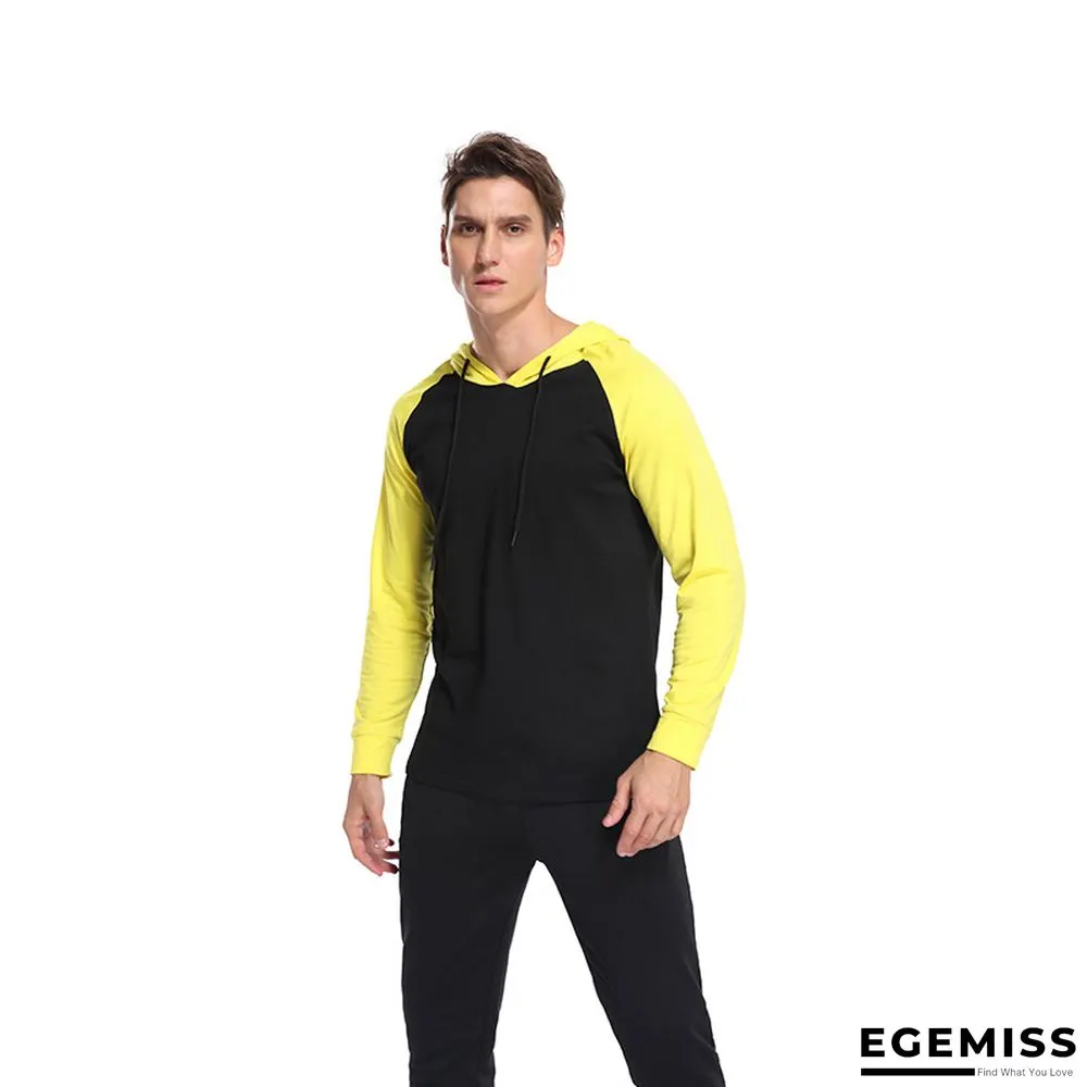 Men's Long-sleeved T-shirts Men's Clothing Hooded T-shirts | EGEMISS