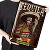 Tequila Serviced Here - Vintage Metal Signs - 20*30cm/30*40cm