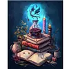 (US Local)4pcs Paint By Numbers Kit On Canvas DIY Oil Art Magic Potion Picture 40x50cm