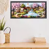 Garden Cottage-11CT Stamped Cross Stitch Kit(43*100cm)