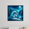 Licorne - perceuse ronde peinture diamant - 40*40cm
