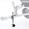 2000 Lbs Trailer Jack with Dual Wheel 10 Inch Lift Heavy Duty Swivel Boat Jack