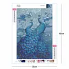 Peacock-Full Square Diamond Painting