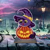 Crystal Diamond Ornament Wooden Point Drilling Halloween Ornament Kit