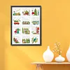 [Brand]Christmas Vacation - 14CT Stamped Cross Stitch - 36*47cm - Xmas