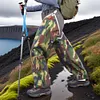 Men Women Leg Cover Waterproof Fishing Split Rain Pants Quick Pull-On Rain Pants