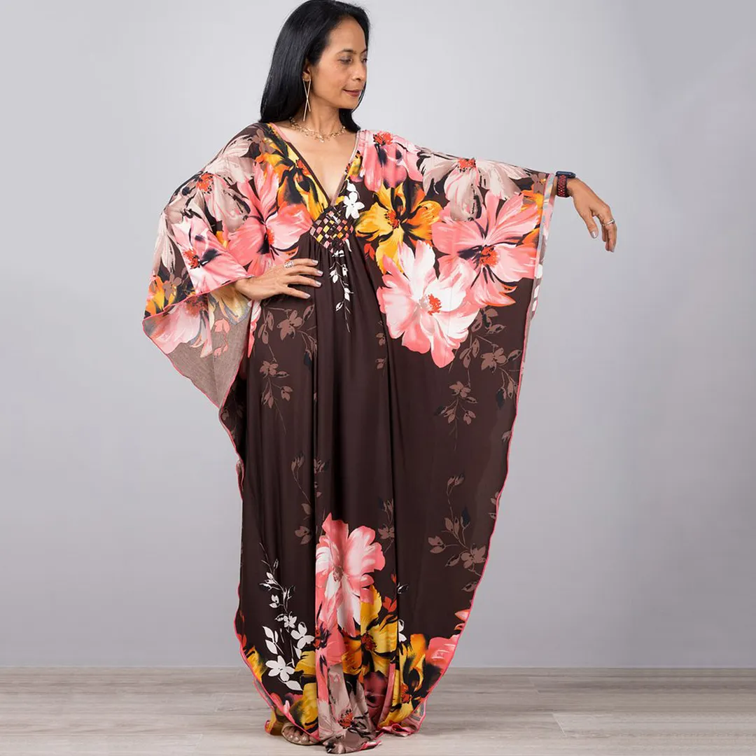 Brownm Brownm Smocks Robes Vacation Bikini Smock Long Dresses