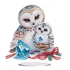  5D DIY Special Shape Diamond Painting Desk Ornament Owl Decor Kit