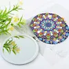 3pcs DIY Datura Diamond Painting Makeup Mirror Portable Kits