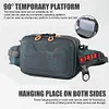 Fishing Bag Waterproof Waist Bag with Adjustable Belt Fishing Fanny Pack for Men