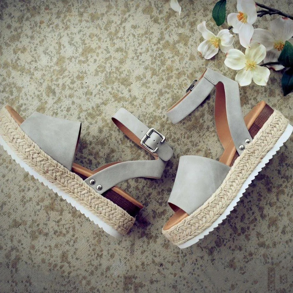 Wedges Shoes Women High Heels Sandals Summer Shoes 2019 Flip Flop Chaussures Femme Platform Sandals Plus Size 35-43 Sandalias 514-1