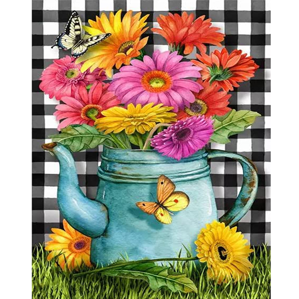 Flower In A Pot-Paint by Numbers-30*40cm/40*50cm