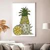 Pineapple Gnome -  11CT Partial Beaded Cross Stitch Kit(25x35cm)