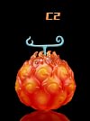 POP WCF Scale Flame-Flame Fruit 2.0 - ONE PIECE Resin Statue - UNO Studio