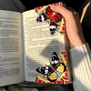 4PCS DIY Diamond Painting Corner Bookmark Kits (Garden Butterfly)