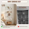 [US Local Warehouse] 5-Tier Acrylic Arched Bookshelf Modern Style Clear Bookcase Open Display Bookshelf for Home Office Living Room Kitchen Bedroom 11.81x23.62x65.35in Easy Assembly