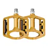 Double DU Bicycle Pedal Waterproof Alloy Pedal Anti-Slip Widened Nail Pedal