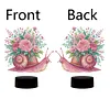 Flower Snail Diamond Painting Night Light 5D DIY Diamond Art Lamp Home Decor